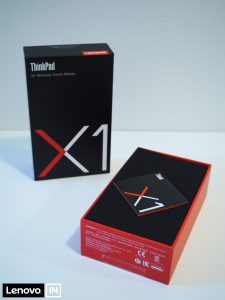 X1 Wireless Touch Mouse unboxing