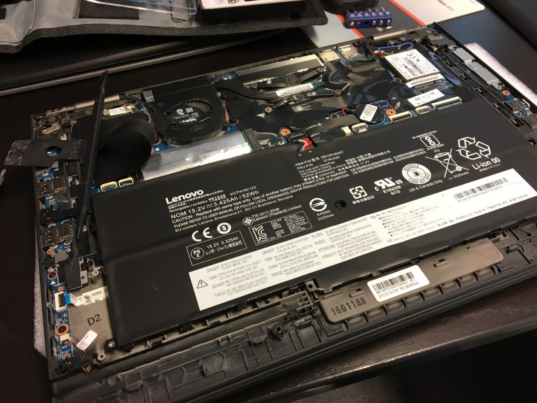 ThinkPad X1 Yoga battery replacement