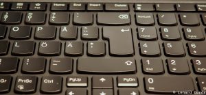 Lenovo Legion Y530 keyboard closeup