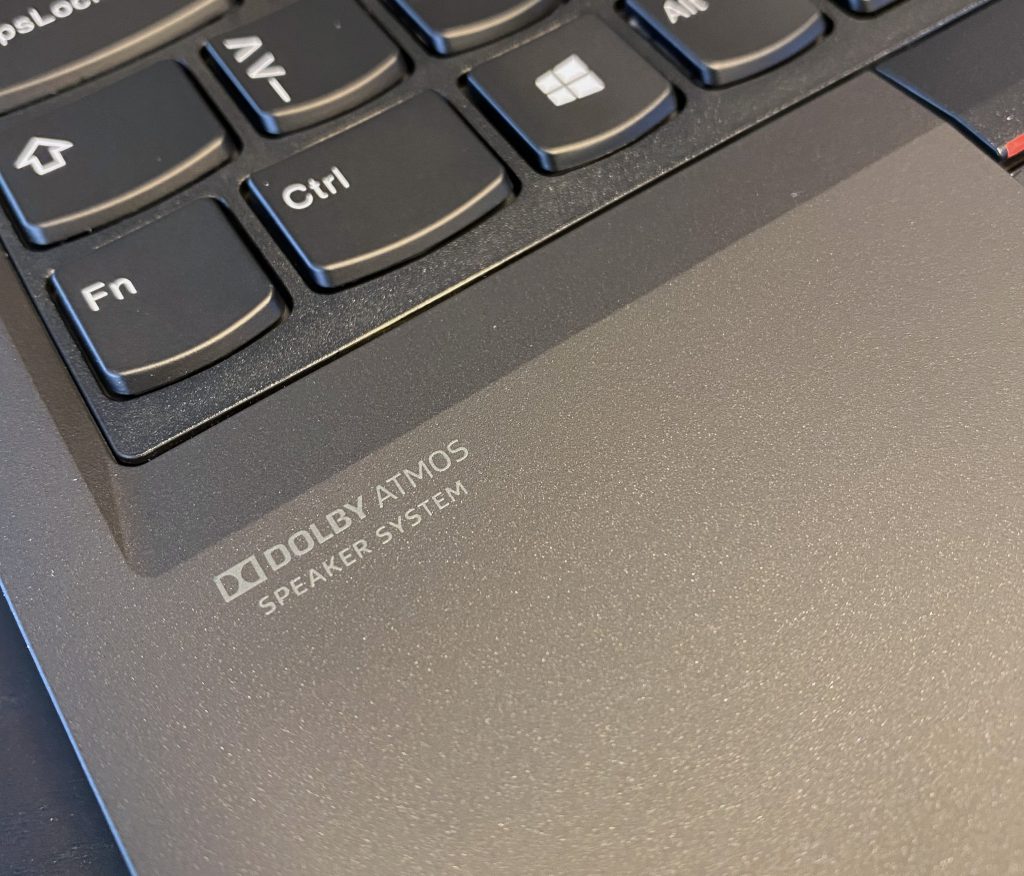 ThinkPad P15 Gen 1 - Dolby Atmos logo