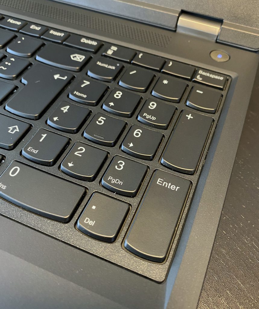 ThinkPad P15 Gen 1 - Numberpad