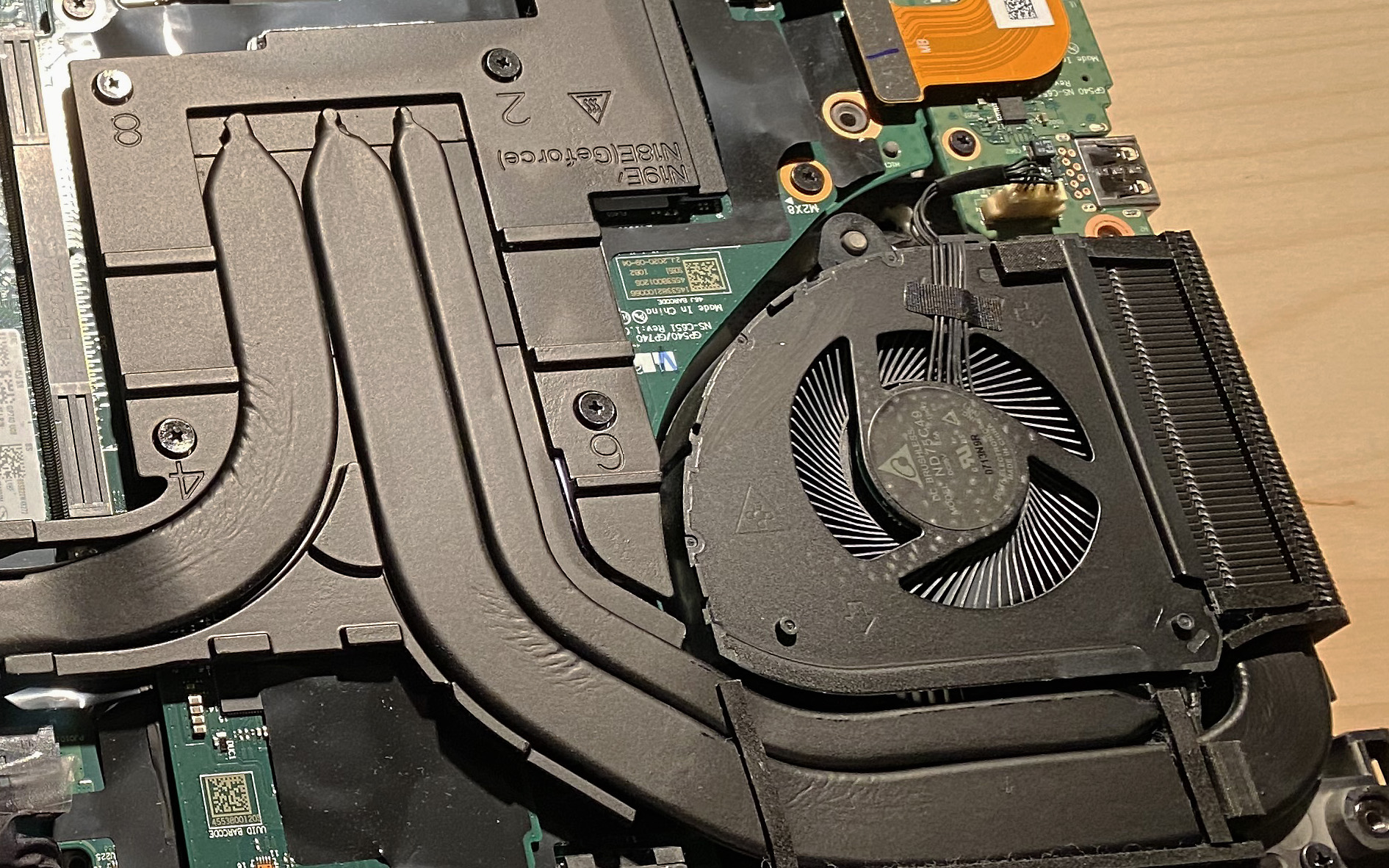 ThinkPad P15 Cooling solution